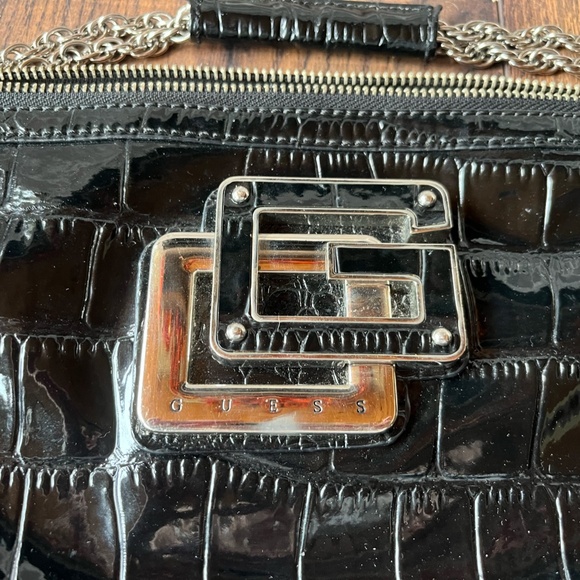 GUESS purse READ DESCRIPTION AND SEE IMAGES Guess bag guess purses black bag - Picture 7 of 8